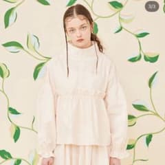 poppy_tokyo ハーフジップボリュームトップス ホワイトのサムネイル