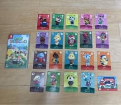 あつまれどうぶつの森ソフト　amiiboカード20枚　セットのサムネイル