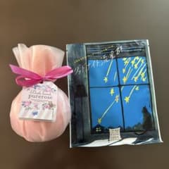 【新品】入浴剤ギフト2点セット バスボム ローズ＆グッドナイト流星群のサムネイル