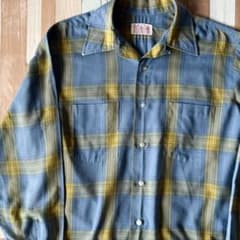 60s 70s TOWNCRAFTヴィンテージ 開襟シャツ ボックスシルエット - メルカリ