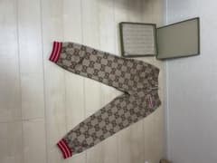 GUCCI グッチ 100周年限定ジャンボGGネオプレンスジャガートラックパンツのサムネイル