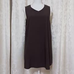 【送料込】詩仙堂　チュニック  焦茶のサムネイル