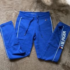 【未着用】TOMMY HILFIGER SPORT スウェットパンツ 青 XSのサムネイル