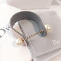 【美品】Dior　パールレザーブレスレットのサムネイル