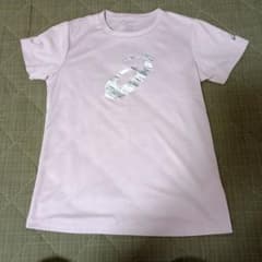 アシックス ピンク Tシャツ Lサイズ 女性用のサムネイル