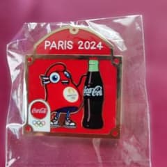 コカ・コーラ パリ2024 オリンピック ピンバッジ - メルカリ