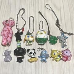 平成レトロ まとめ売り キーホルダー ストラップ ドロロ お茶犬