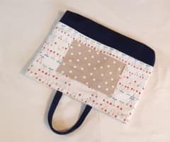 通園バッグ✨レッスンバッグ✨さくらんぼのサムネイル
