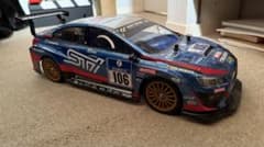 タミヤ TT02 SUBARU WRX STI ラジコンカー プロポセット - メルカリ
