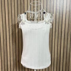 新品 axes femme ビックリボン ビジュー キャミソール 森ガール 平成 新品 axes femme ビックリボン ビジュー キャミソール 森ガール 平成