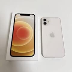 iPhone 12 64GB SIMフリー ホワイト 外カメラピント不具合 - メルカリ