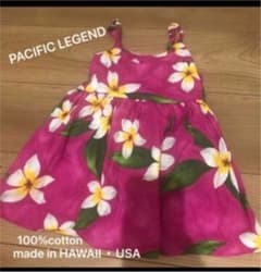 最終値下げ】ベビー　ハワイ　アロハ　ワンピース　ドレス　パシフィックレジェンドのサムネイル