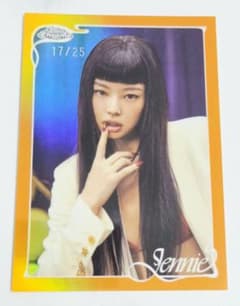 JENNIE 2026 TOPPS Chrome 25枚限定のサムネイル