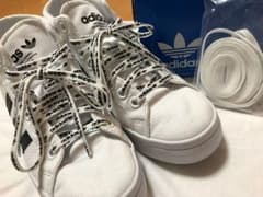 adidas ハイカット スニーカー インヒール 24cmのサムネイル