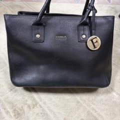 フルラ 2way リンダ ショルダーバッグ サフィアーノレザー 黒 | Mercari