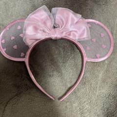 ディズニー ハート柄 レース カチューシャミニーちゃんのサムネイル