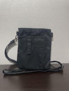 【美品】無印良品 ペン差し付きショルダーバッグ サコッシュ グレーのサムネイル