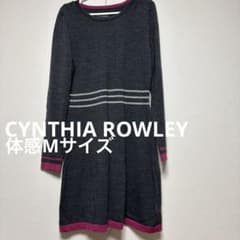 CYNTHIA ROWLEY ニットワンピース グレー系のサムネイル