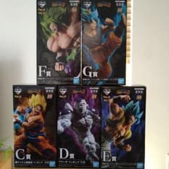 一番くじ　ドラゴンボール 劇場版超サイヤ人ブロリーフルパワーフィギュアセットのサムネイル