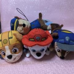 パウ・パトロール　ぬいぐるみ　ダイノレスキュー　ラブル　チェイス　マーシャル