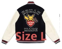 POKEMON MADE VARSITY JACKET NAVY / Lのサムネイル