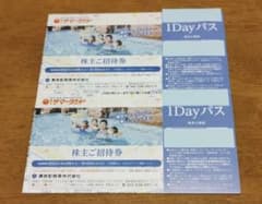 東京競馬 株主優待 2枚 サマーランド ②のサムネイル