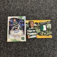 旗手怜央サイン入りトレーディングカード（非売品） 旗手怜央 50枚限定 TOPPS オートグラフ サインカード - メルカリ