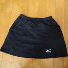 MIZUNO テニス スコート ブラック ジュニア Mサイズのサムネイル