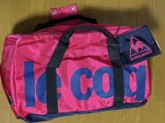 ルコックスポルティフ ボストンバッグ ピンク 美品のサムネイル