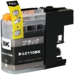 brother用 B-LC110BK互換インクカートリッジ ブラック 2個セットのサムネイル