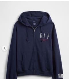 し*う様 最終値下げ　GAP 30周年記念 フード付きパーカー 　ネイビー し*う様 最終値下げ GAP 30周年記念 フード付きパーカー ネイビー