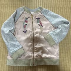 H&M 刺繍スカジャン　トレーナー　パーカーのサムネイル