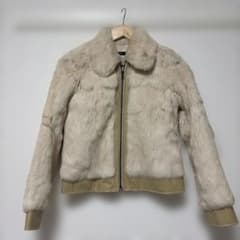 IUP ベージュ ファーコート ジャケットのサムネイル