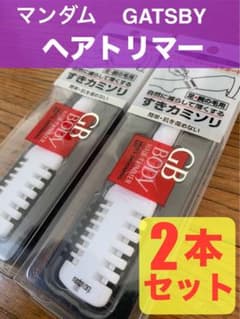 【新品未開封】ギャツビー GB ボディ ヘアトリマー ムダ毛処理  2本セットのサムネイル