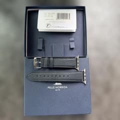 PELLE MORBIDA Apple Watch用レザーバンド ネイビーのサムネイル