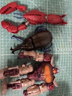 ビーストウォーズ　モーターアーム➕ジャンク2体セット