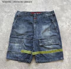 ハーフパンツ MARITHE FRANCOIS GIRBAUD MARITHE + FRANCOIS GIRBAUD】 デニムハーフパンツ - メルカリ