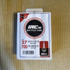 IRC TIRE 自転車用インナーチューブ 27インチ 700C 48mmのサムネイル