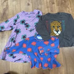 【size90】長袖ベビー服3点セットのサムネイル