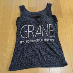 GRANE ヒョウ柄 カップ付きタンクトップのサムネイル