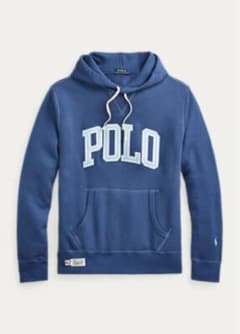【極美品】ラルフローレン　ビッグロゴ刺繍　パーカー　スウェット　トレーナー　Mのサムネイル