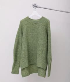 ap retro モヘアタッチミックスクルーネックニットのサムネイル