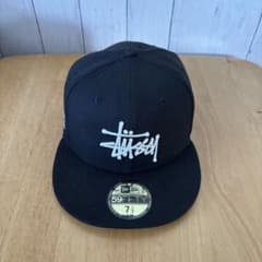 STUSSY x NEW ERA 9FIFTY キャップ ブラック　7 1/2のサムネイル