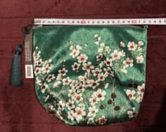 房の付いたボタニカル柄ポーチのサムネイル