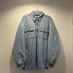 CACTUS Clothing 裏フリース デニムジャケット/Lのサムネイル