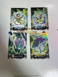 ポケモンアドバンスジェネレーションセレビィ スイクン 4枚セットのサムネイル