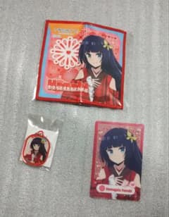 イキヅライブ　駒形花火　クリアカード　目印アクリルチャーム　ミニタオル　セットのサムネイル
