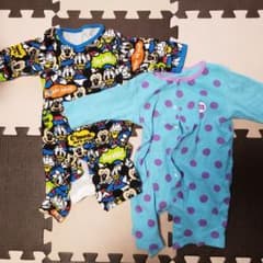ディズニー☆ロンパース2枚セットのサムネイル
