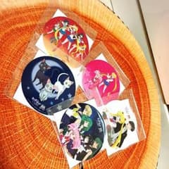【5種セット+１枚】セーラームーンコースターのサムネイル