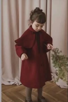新品・未使用】june little closet ドールケープコート 赤 - メルカリ